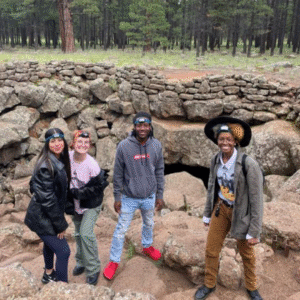 Student exploring new country during their gap year, learning life skills through travel and cultural immersion