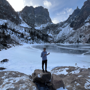 Student exploring out west during a paid work and travel adventure semester.