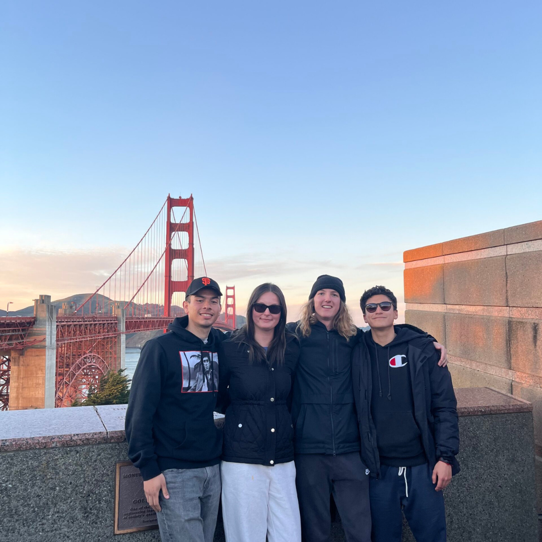 Young adult exploring a scenic destination while experiencing personal growth and independence through travel.