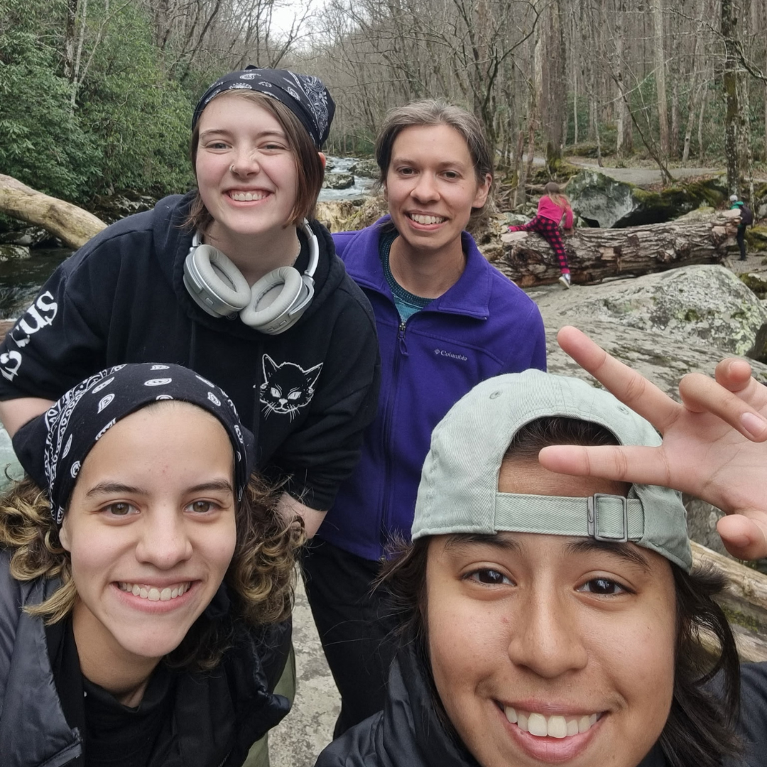 Young adult working in a travel destination instead of a student working at an office internship.